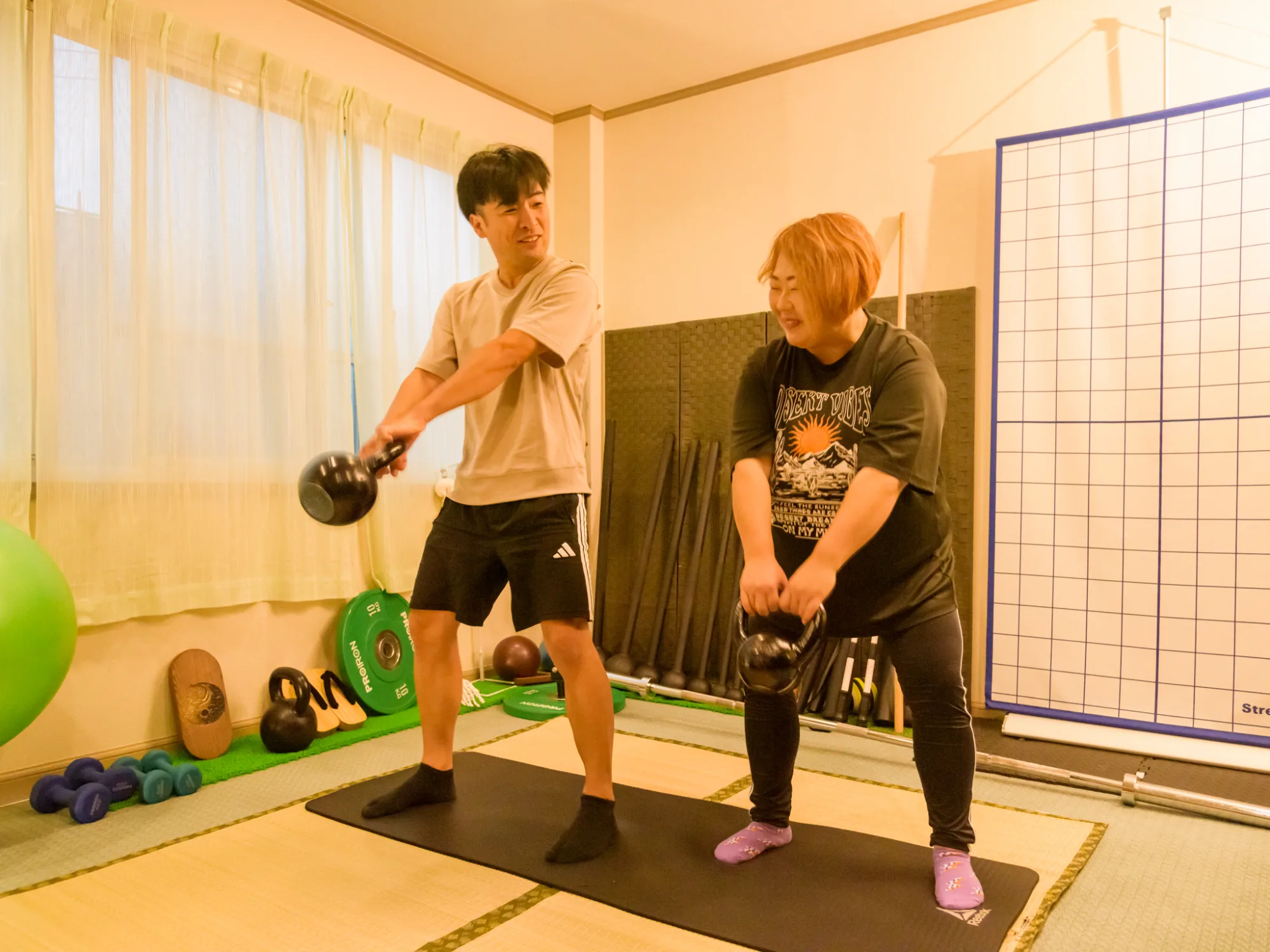 連動・体幹トレーニングについて