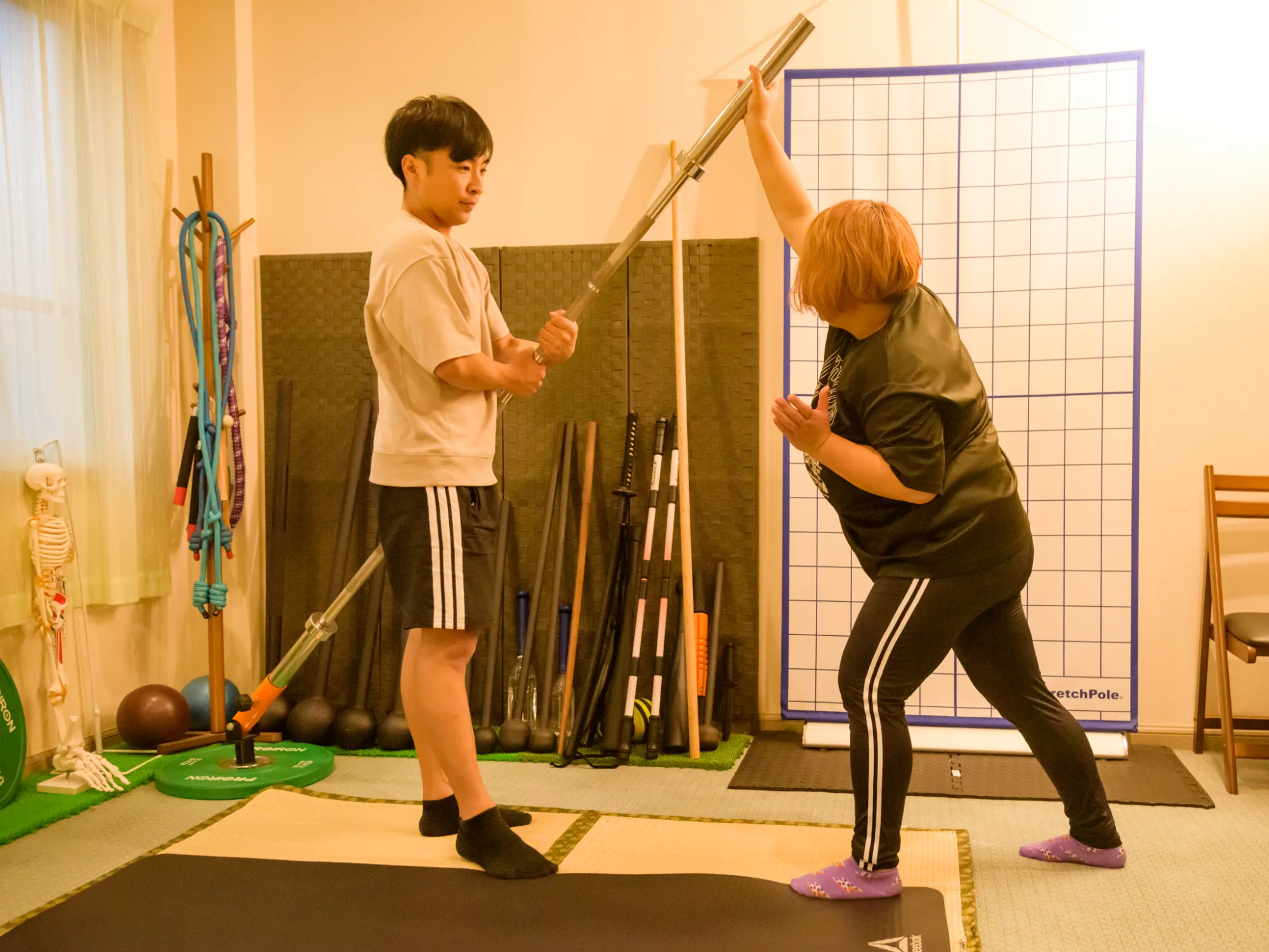 ストレッチ指導